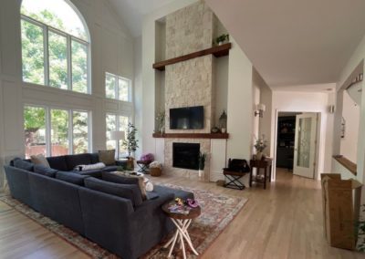 Photo of an interior living room