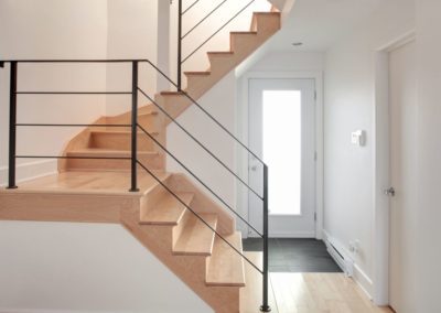 photo of a nice interior staircase