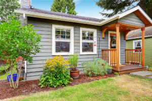 photo of the exterior of a home during spring